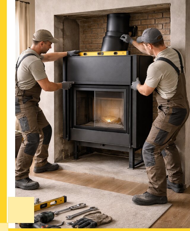 Установка каминных топок в Ржеве под ключ от 18502 р. | ЭриданРжв