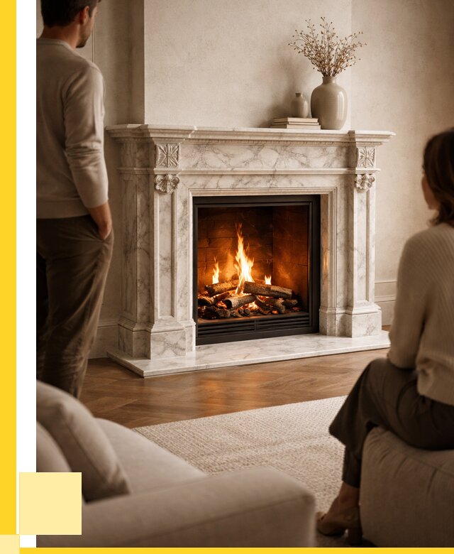 Мраморные камины под ключ в Ржеве от 256975 р. | ЭриданРжв