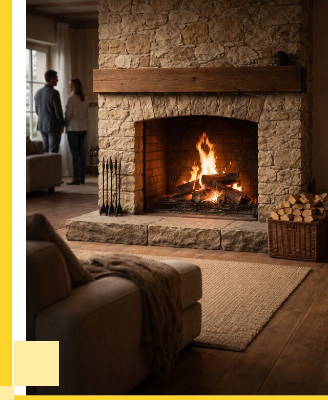 Открытые камины под ключ в Ржеве от 154185 р. ЭриданРжв