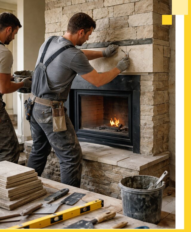 Проектирование и установка открытых каминов в Ржеве