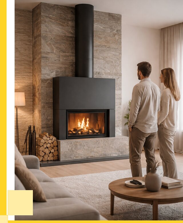 Закрытые камины под ключ в Ржеве от 123348 р., ЭриданРжв