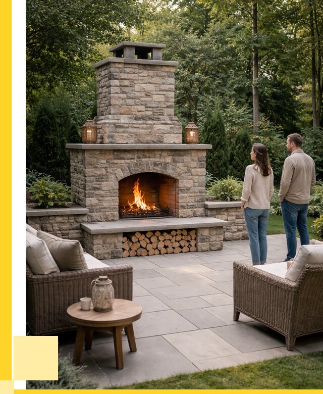 Уличные камины из кирпича в Ржеве от 154185 р. | ЭриданРжв