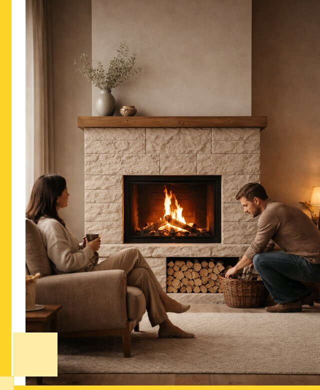 Камины для дома в Ржеве под ключ от 154185 р. | ЭриданРжв