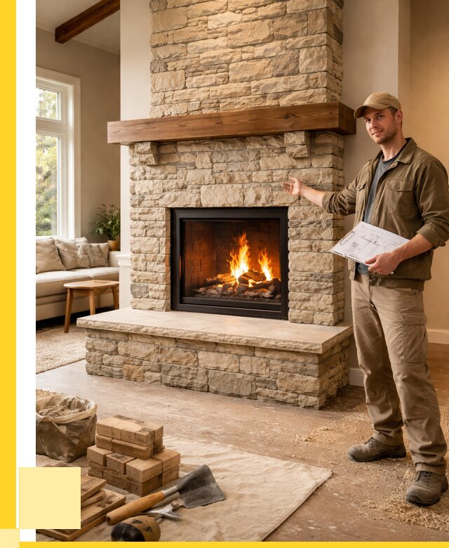 Камины под ключ в Ржеве от 185022 р. | ЭриданРжв — установка