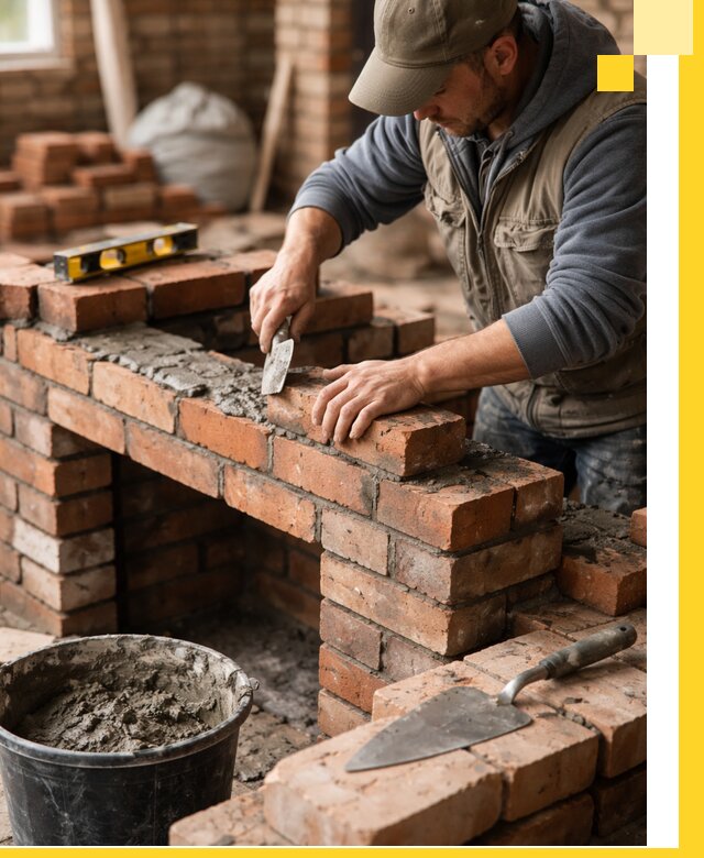 Кладка каминов под ключ в Ржеве профессиональная отделка и монтаж