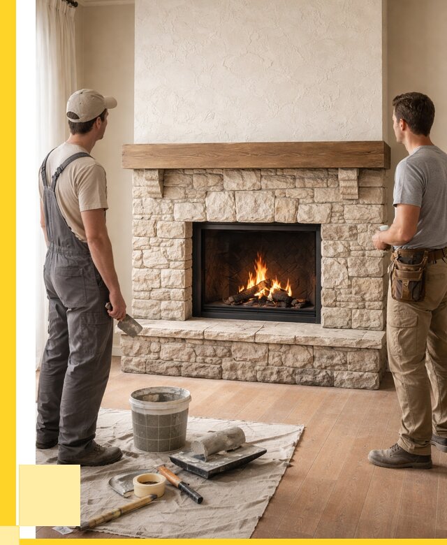 Отделка каминов в Ржеве от 6681 р. под ключ | ЭриданРжв