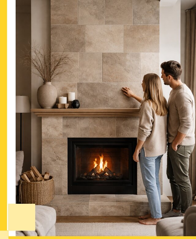 Облицовка каминов керамогранитом в Ржеве от 4626 р. | ЭриданРжв