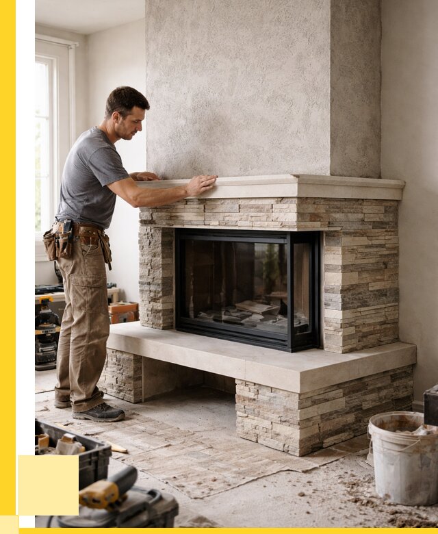 Изготовление каминов под ключ в Ржеве от 154185 р. | ЭриданРжв