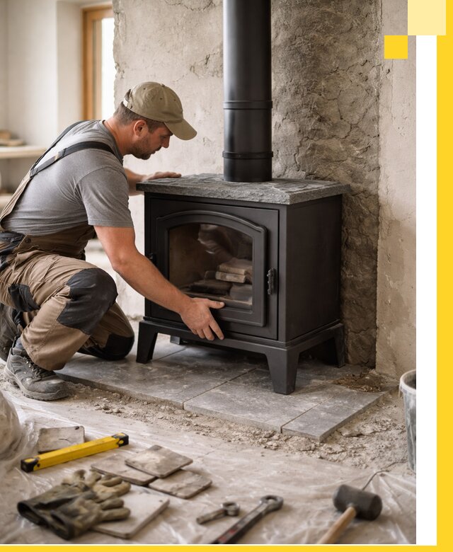 Профессиональный монтаж печей и каминов в Ржеве под ключ