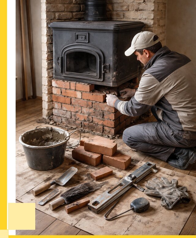 Ремонт печей в Ржеве от 12335 р., услуги печника ЭриданРжв