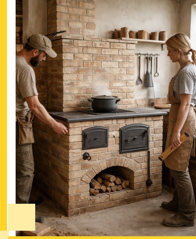 Варочно отопительные печи в Ржеве от 92511 р. | ЭриданРжв