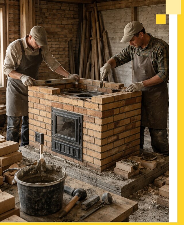 Изготовление и установка варочных печей под ключ в Ржеве