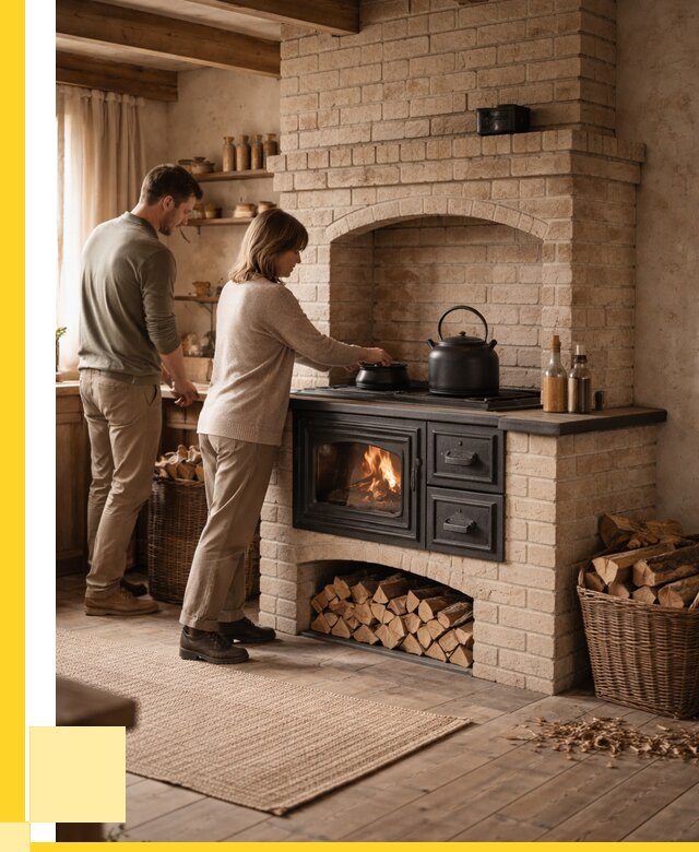 Печи с плитой в Ржеве от 46256 р. | ЭриданРжв — кирпичная печь