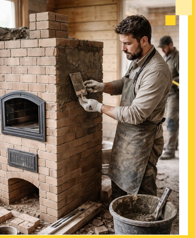 Изготовление и установка печей-шведок под ключ в Ржеве