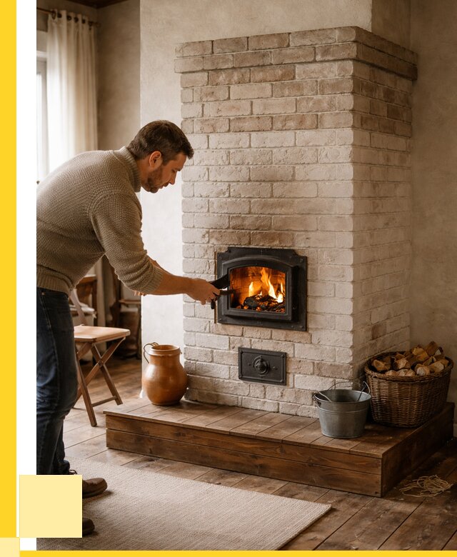 Печь голландка из кирпича в Ржеве от 87372 р. | ЭриданРжв