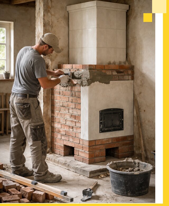 Изготовление и установка печей-голландок под ключ в Ржеве