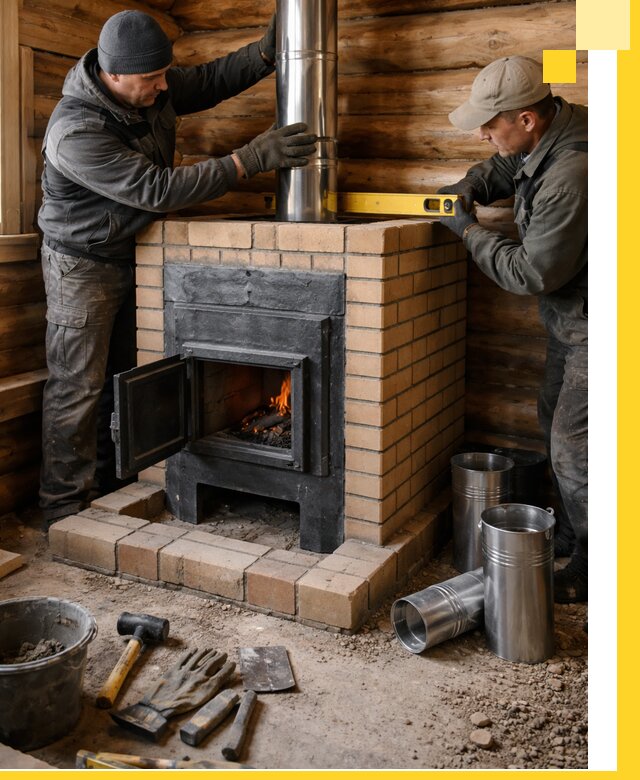 Проектирование, изготовление и установка банных печей в Ржеве