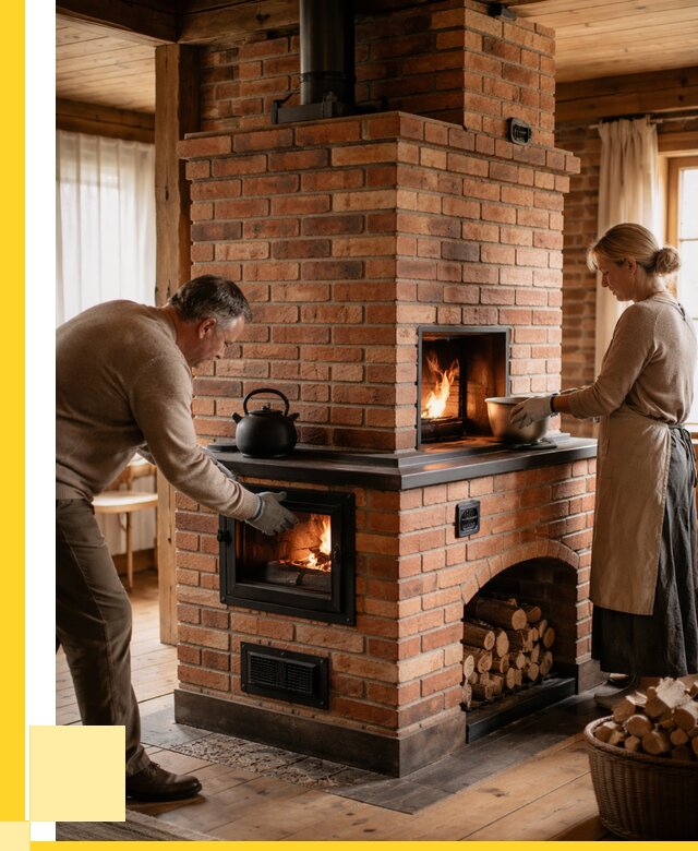 Печи для загородного дома под ключ в Ржеве от 82232 р. | ЭриданРжв