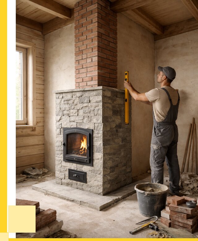 Печи и дымоходы под ключ в Ржеве от 46256 р., ЭриданРжв