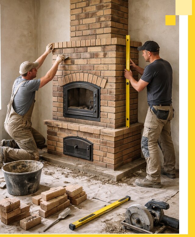 Продажа и установка печей и каминов для дома под ключ в Ржеве