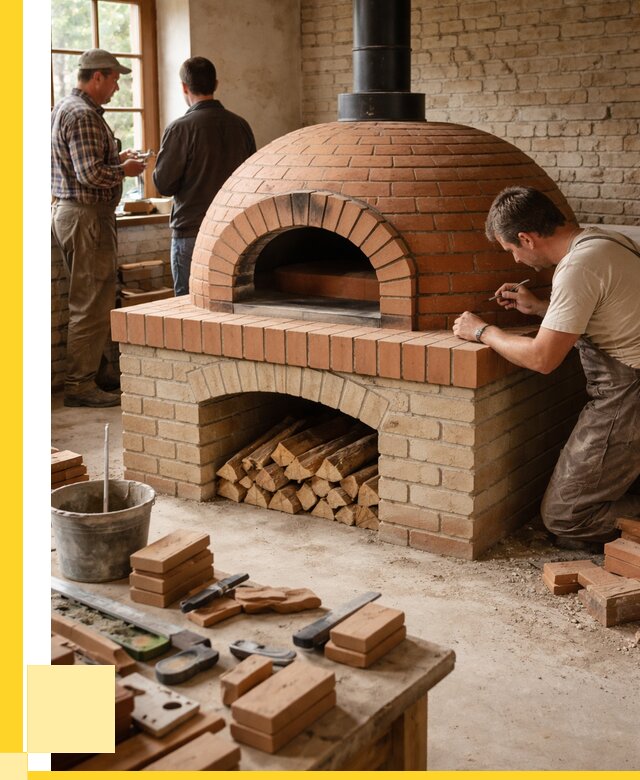 Помпейская печь дровяная для пиццы в Ржеве | ЭриданРжв от 205580 р.