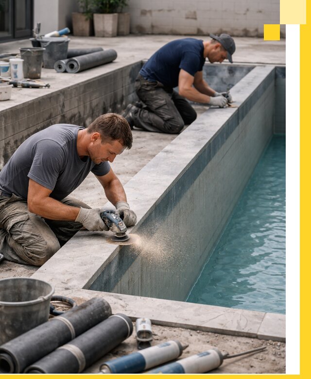 Профессиональный ремонт бассейнов под ключ в Ржеве