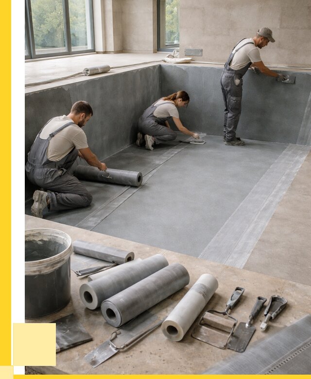 Гидроизоляция бассейнов в Ржеве от 2056 р., ЭриданРжв