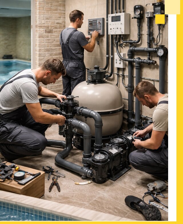 Комплексное оборудование для бассейнов под ключ в Ржеве