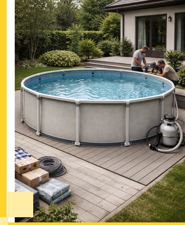 Купить каркасные бассейны в Ржеве от 46256 р. | ЭриданРжв