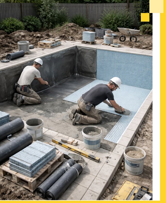 Проектирование и строительство стационарных бассейнов в Ржеве