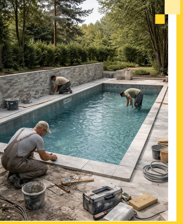 Проектирование и строительство частных бассейнов в Ржеве