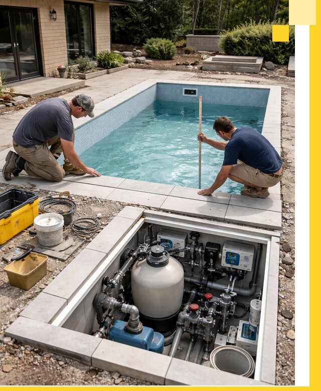 Строительство качественных домашних бассейнов под ключ в Ржеве