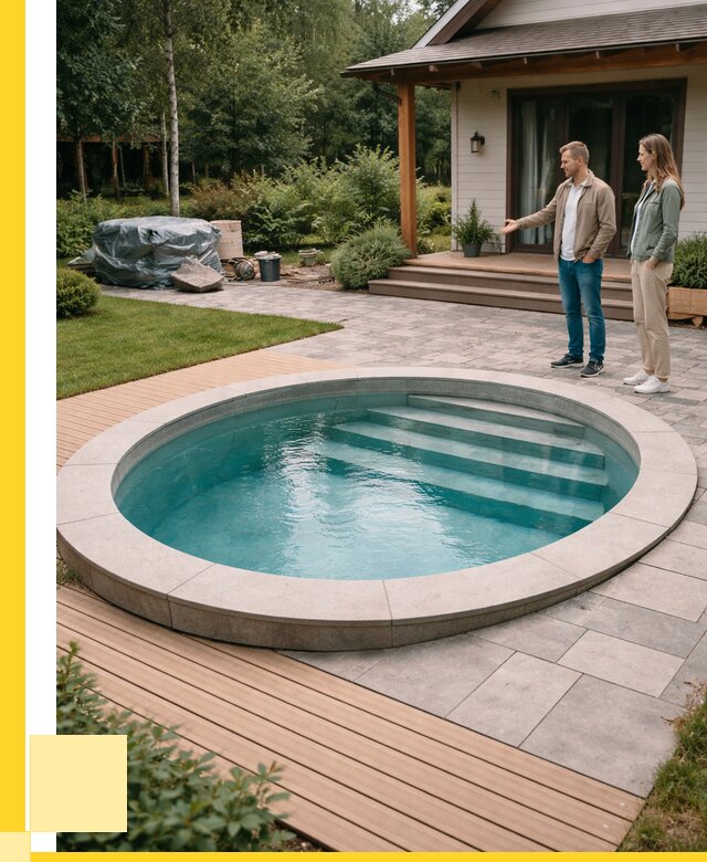 Бассейн на даче под ключ в Ржеве от 205580 р., ЭриданРжв