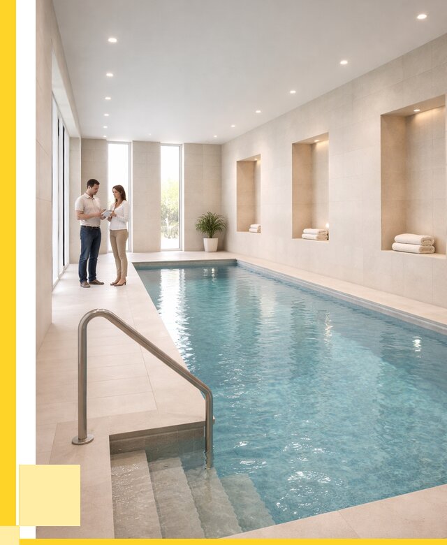 Бассейны в помещении под ключ в Ржеве от 1541850 р. | ЭриданРжв