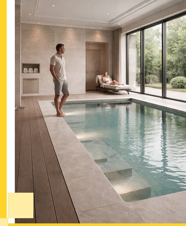 Бассейны в коттедже под ключ в Ржеве от 1233480 р. | ЭриданРжв