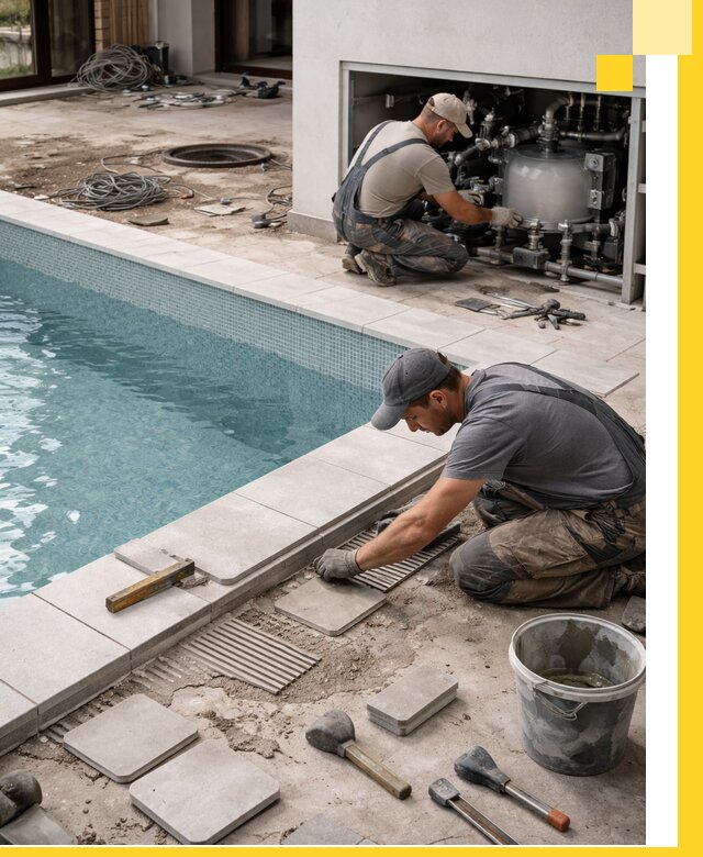 Строительство и монтаж бассейнов в коттедже в Ржеве