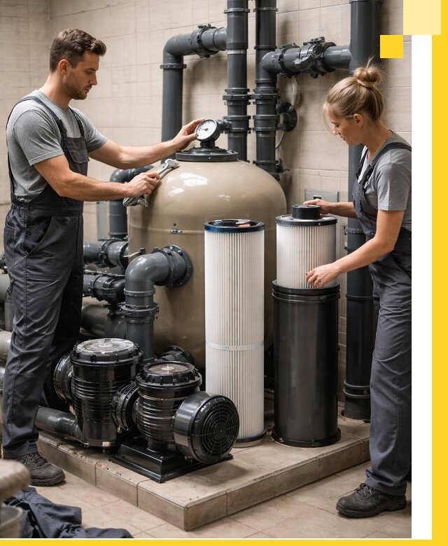 Фильтры и системы фильтрации для бассейнов в Ржеве