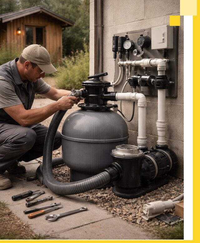 Продажа и монтаж фильтров и насосов для бассейнов в Ржеве