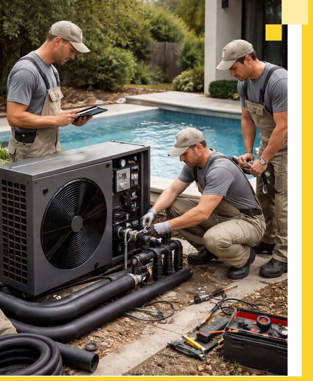 Проектирование и установка тепловых насосов для бассейнов в Ржеве