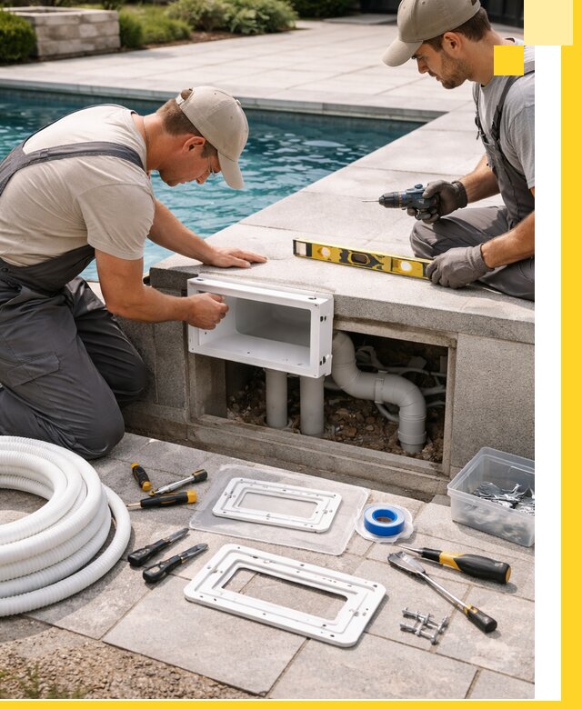 Поставка и установка скиммеров для бассейнов в Ржеве