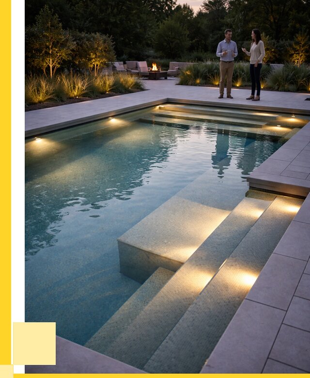 Освещение бассейнов в Ржеве под ключ от 25698 р. | ЭриданРжв