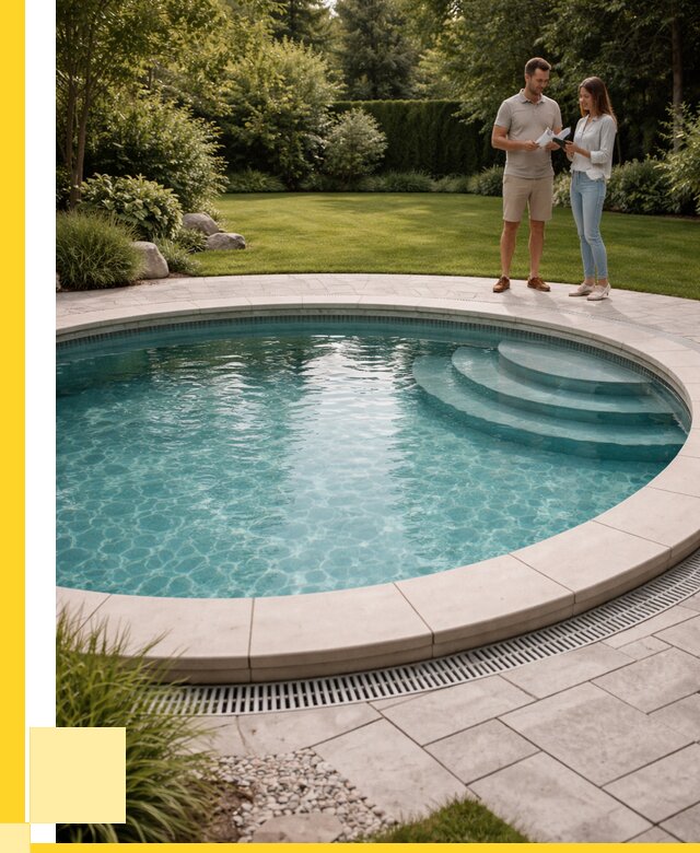 Круглые каркасные бассейны купить в Ржеве от 256975 р. | ЭриданРжв