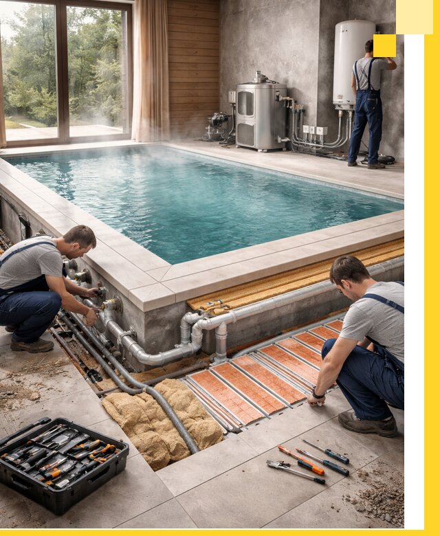 Проектирование и строительство тёплых бассейнов в Ржеве