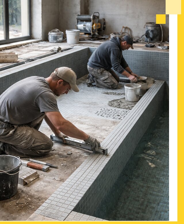 Строительство бассейна в частном доме в Ржеве под ключ