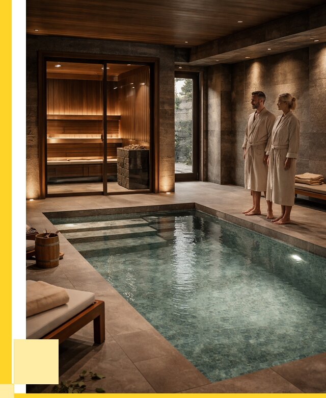 Сауна с большим бассейном в Ржеве от 1233480 р. ЭриданРжв