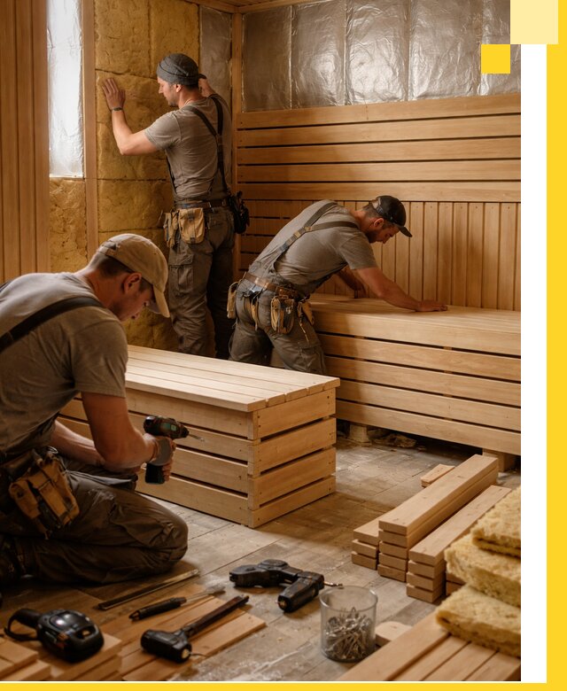 Профессиональное строительство саун под ключ в Ржеве