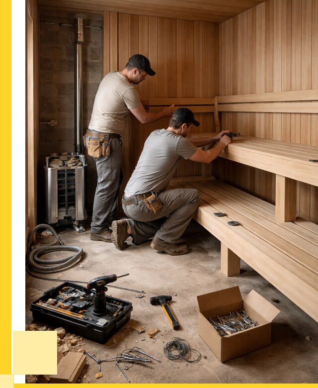 Монтаж саун под ключ в Ржеве от 123348 р. | ЭриданРжв