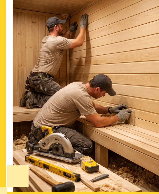 Обшивка саун вагонкой в Ржеве от 2570 р. | ЭриданРжв