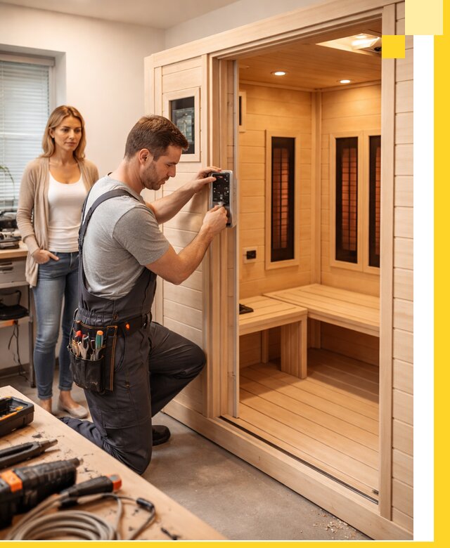 Инфракрасные сауны под ключ в Ржеве продажа и установка