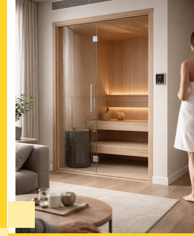 Сауна в квартире под ключ в Ржеве от 123348 р. ЭриданРжв